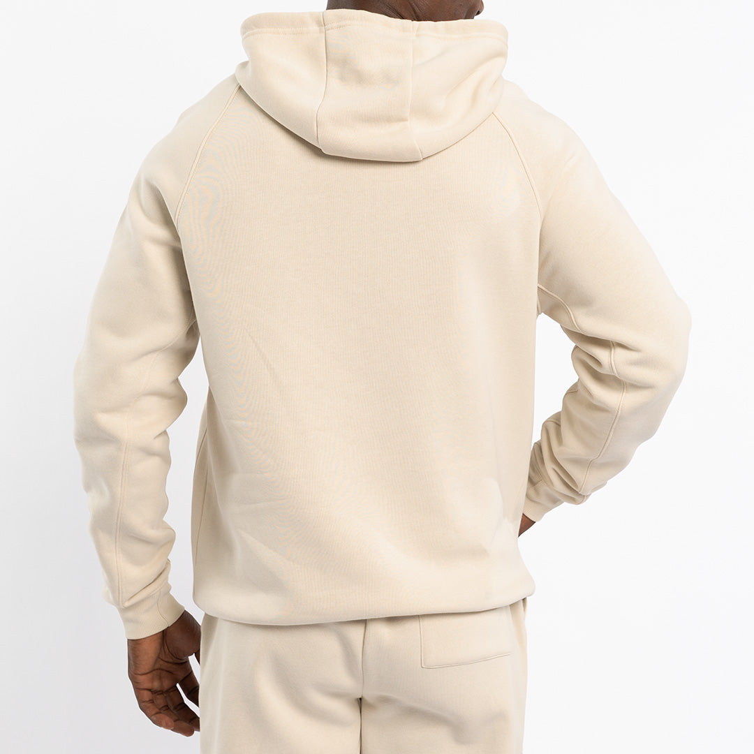 MENS ZAFF STONE HOODED FLEECE JACKET