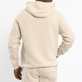 MENS ZAFF STONE HOODED FLEECE JACKET