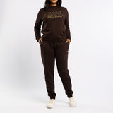 LDS CHOC FLEECE SWEATR