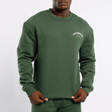 Green Graphic Sweater