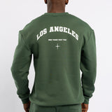 Green Graphic Sweater
