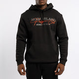 Black Back Print hoody