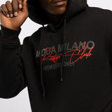 Black Back Print hoody