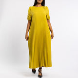 LADIES PLEATED S/S DRESS