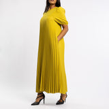 LADIES PLEATED S/S DRESS