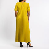 LADIES PLEATED S/S DRESS