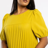 LADIES PLEATED S/S DRESS