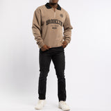Taupe Fleece Golfer