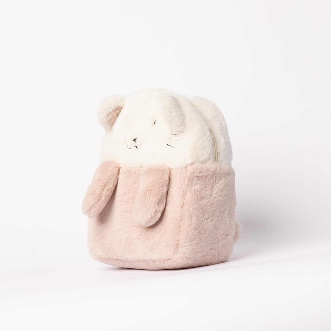 Fur Backpack.Bunny Detail.