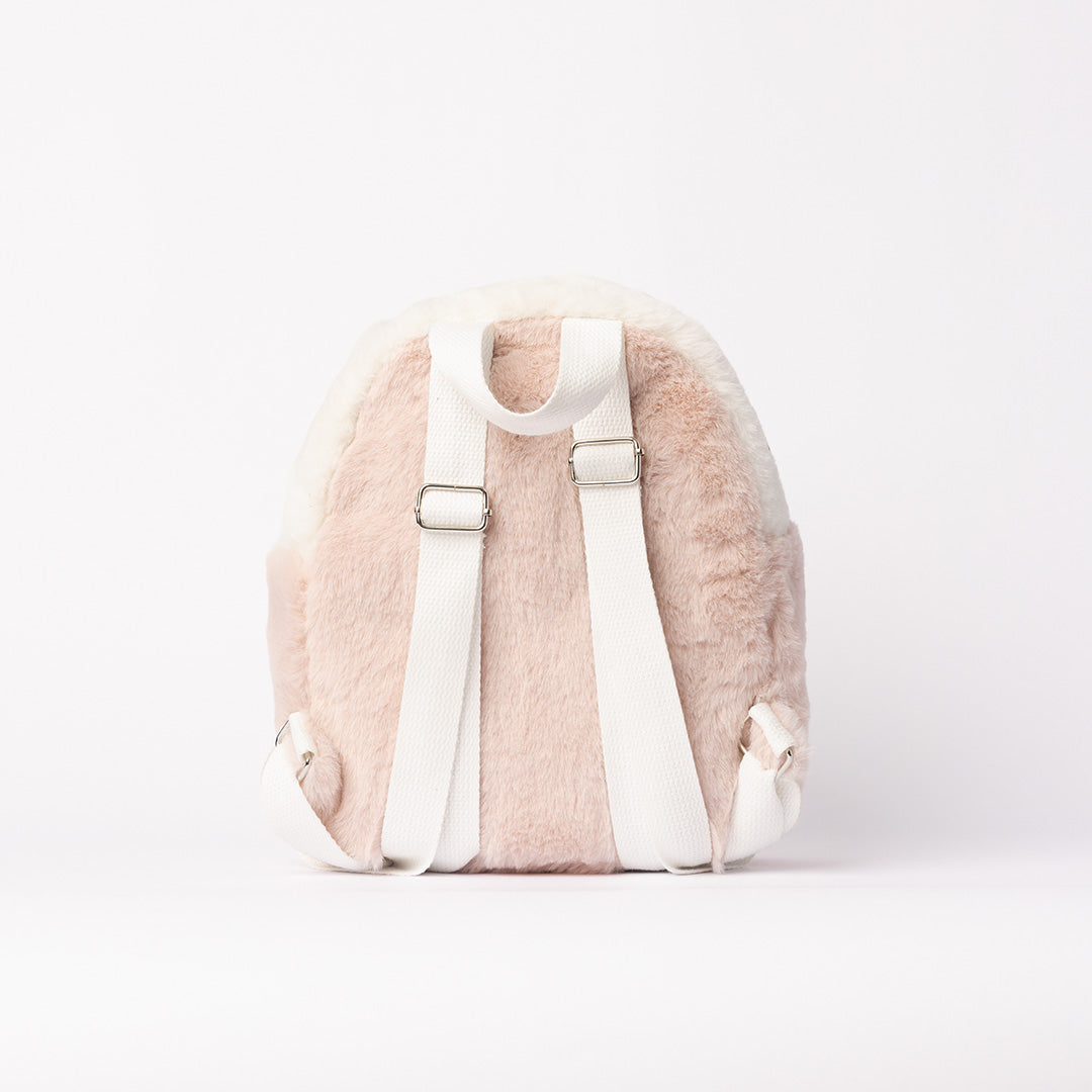 Fur Backpack.Bunny Detail.