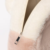 Fur Backpack.Bunny Detail.
