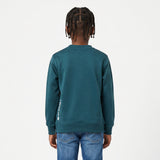 PETROL SWEATER (CREW NECK/PRINTED)