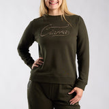 LDS Olive Fleece Sweater