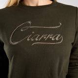 LDS Olive Fleece Sweater