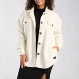 Cream Sherpa Jacket