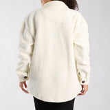 Cream Sherpa Jacket