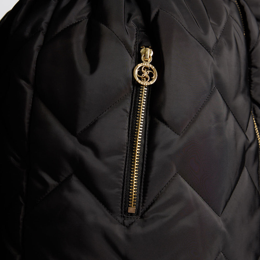 LDS BLK HOODY JKT