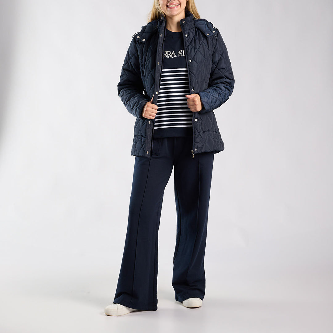 LDS NAVY SHERPA JKT