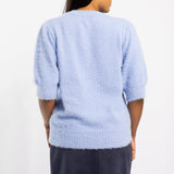 BLUE 3/4 SLEEVE FUR JERSEY