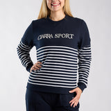 LDS STRIPE SWEATER