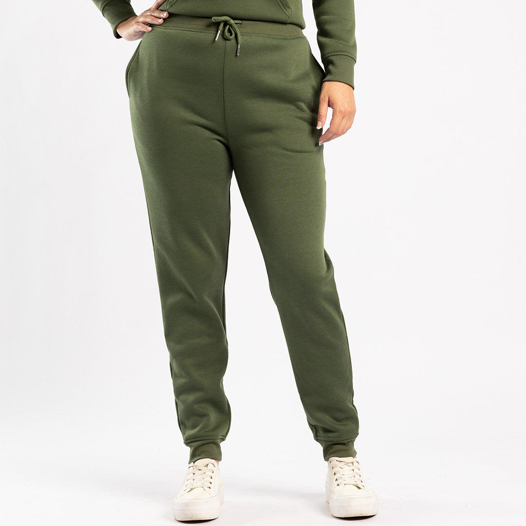 LADIES ALORA OLIVE JOGGER