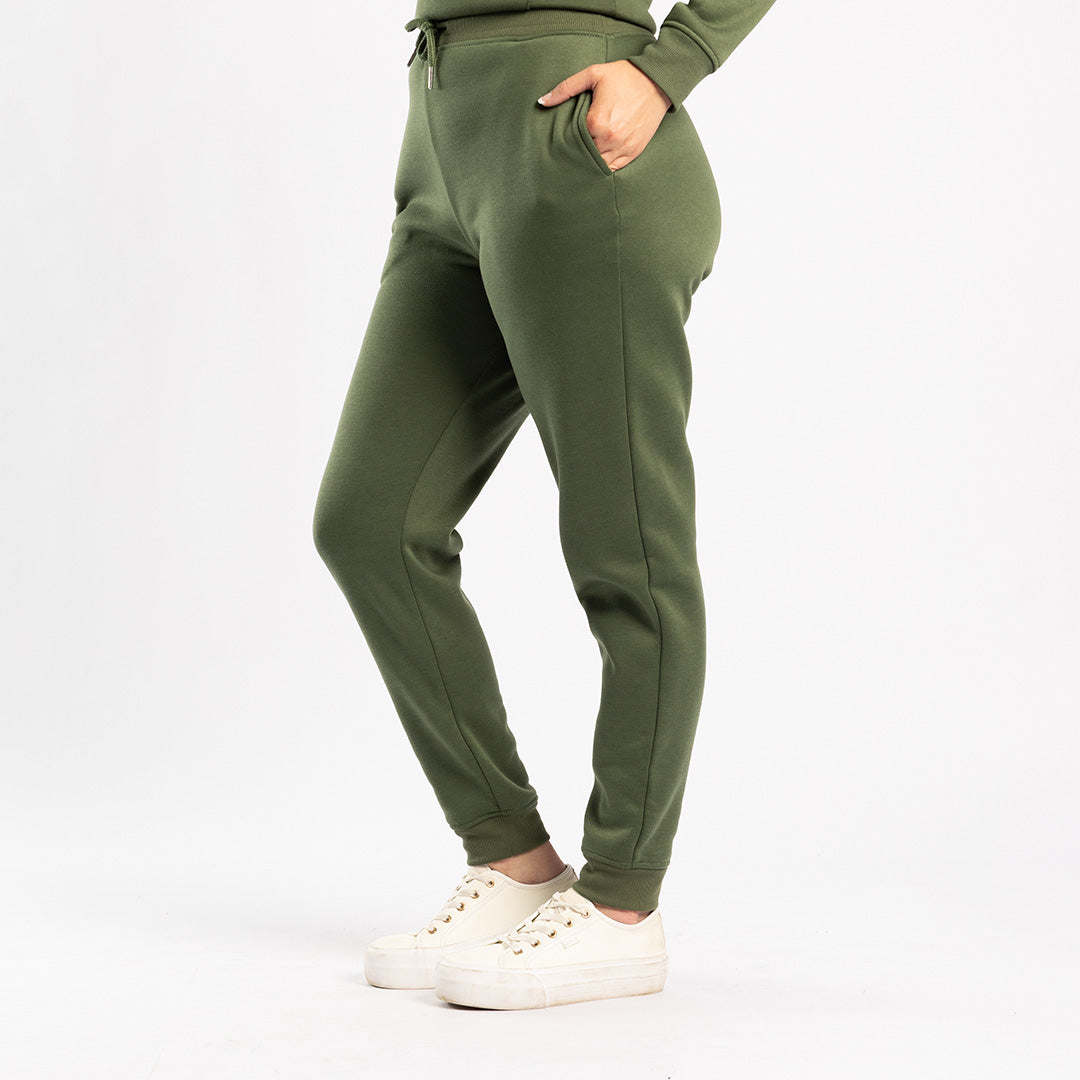 LADIES ALORA OLIVE JOGGER