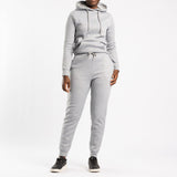 LADIES ALORA GREY MELANGE JOGGER