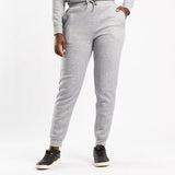 LADIES ALORA GREY MELANGE JOGGER