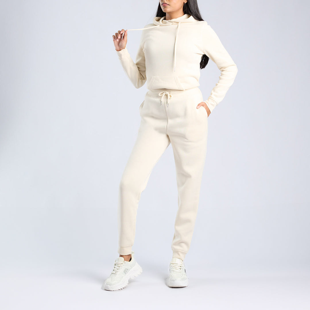 CREAM  HOODY