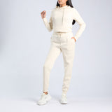 CREAM  HOODY