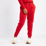 LADIES ALORA RED JOGGER