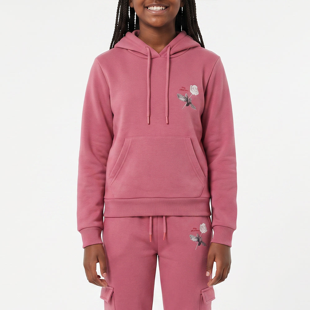 Older Girls Printed Hoody