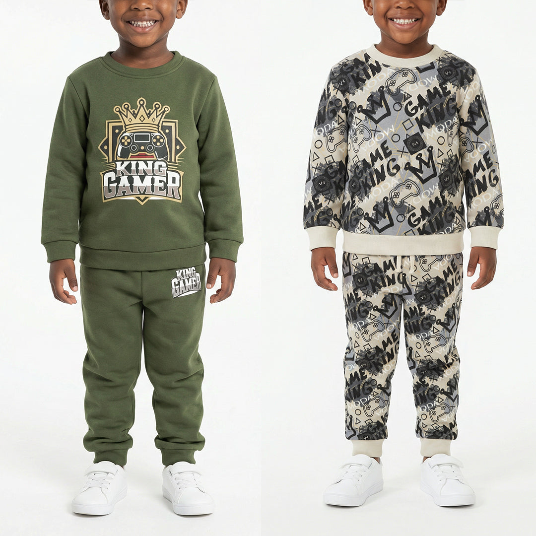 2Pk Fleece Sweater