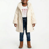 TRB Girls Cream Melton