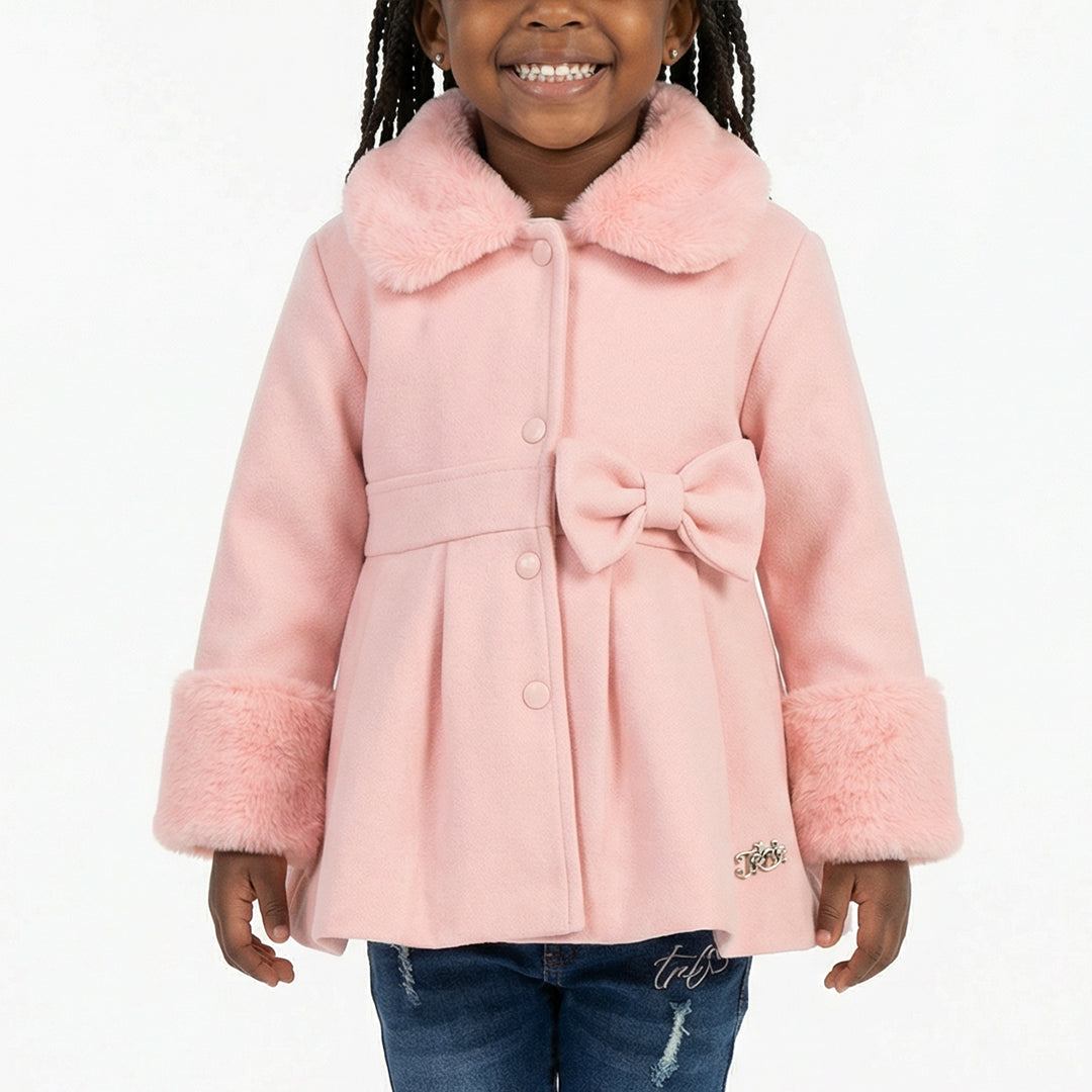 TRB Girls Pink Melton