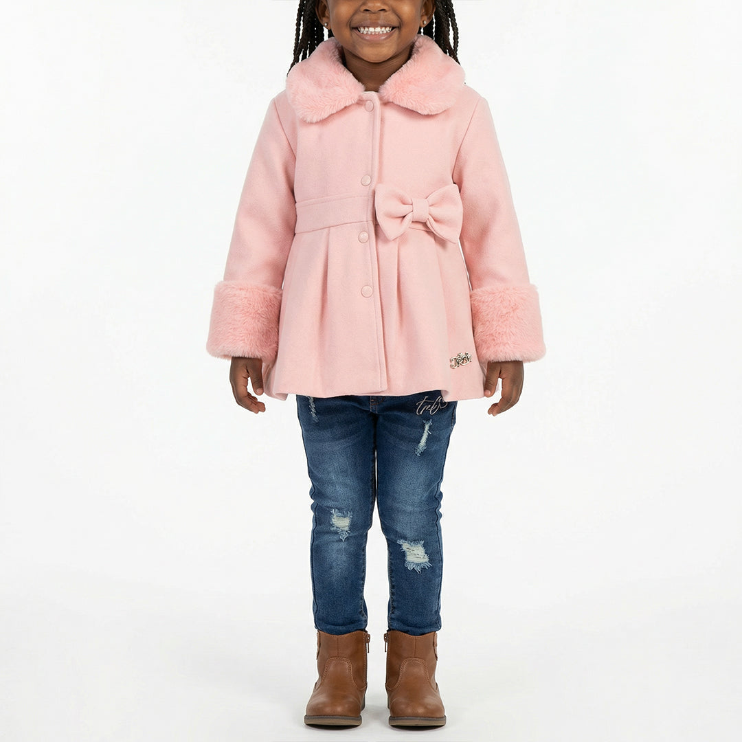 TRB Girls Pink Melton