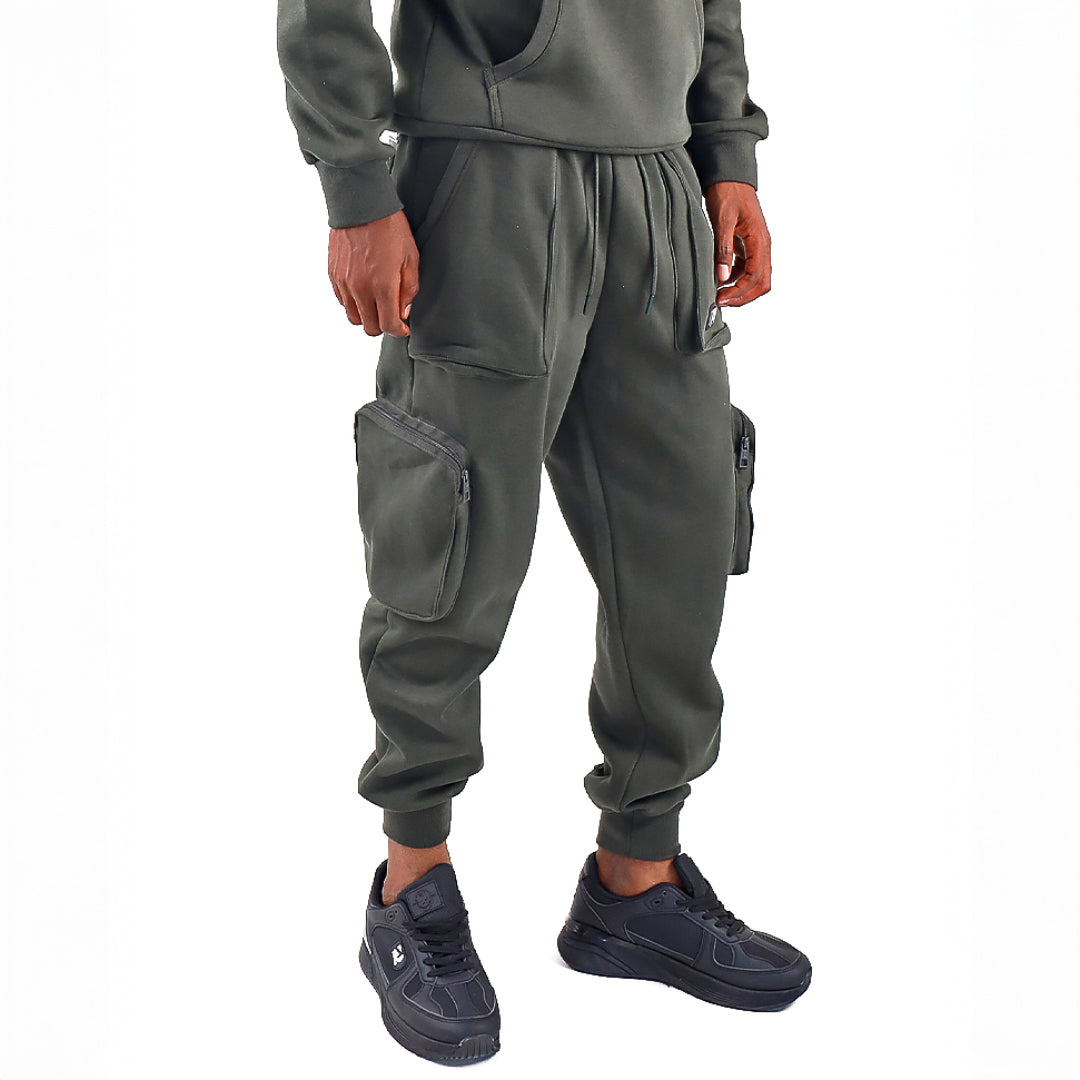 BLOCKCHAIN OLIVE CARGO JOGGER