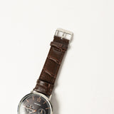 Pu Watch With Black Dial.