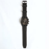 Pu Watch With Black Dial.