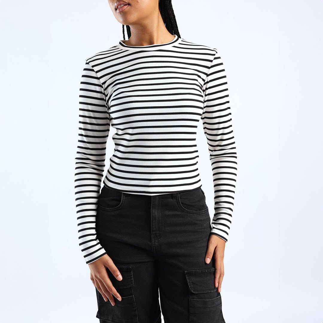 Stripe Crew Tee