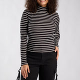 Stripe Long Sleeve Top
