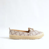 Canvas Espadrille Loafer Shoe.