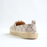 Canvas Espadrille Loafer Shoe.