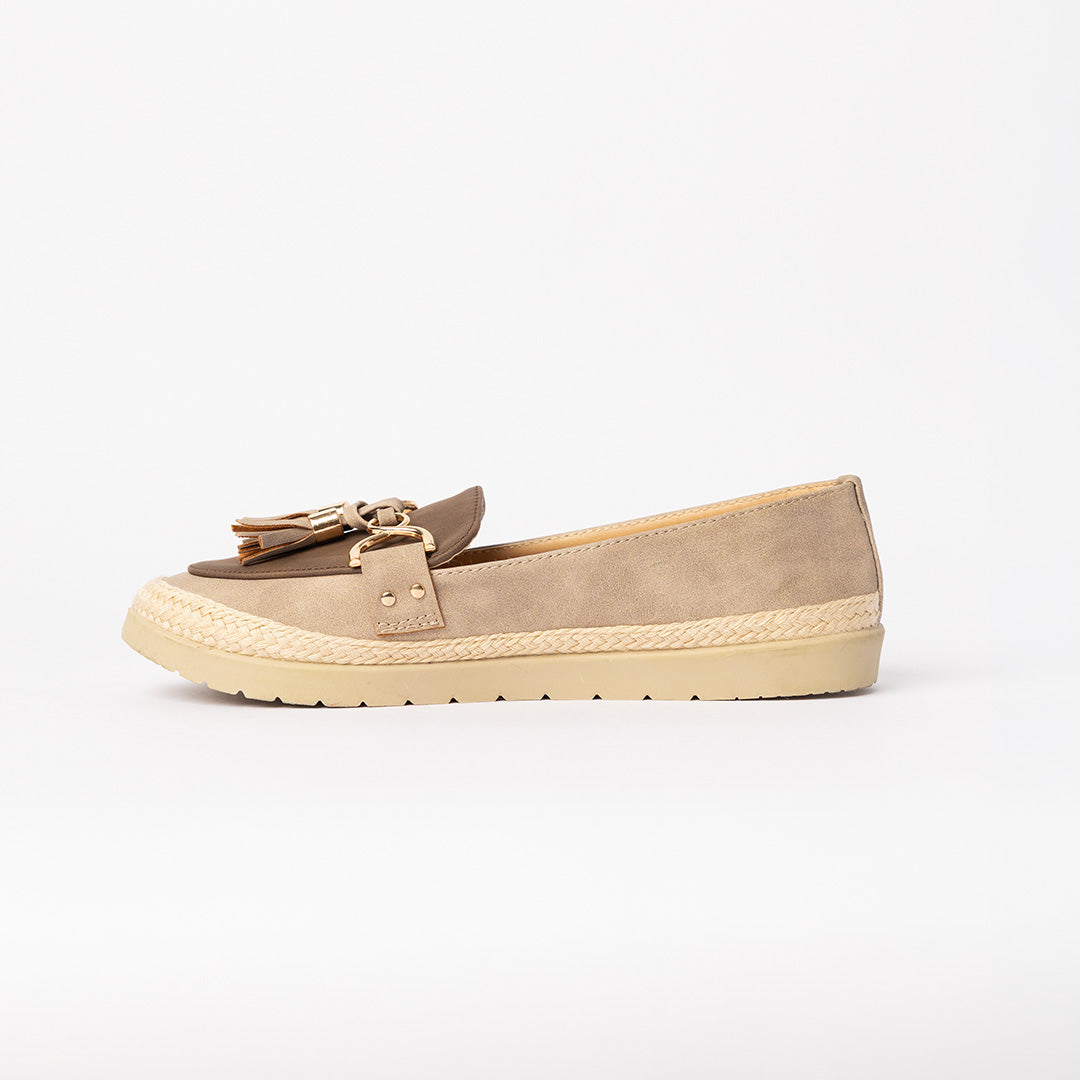 Canvas Espadrille Loafer Shoe.