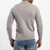 GREY ROUND-NECK JERSEY