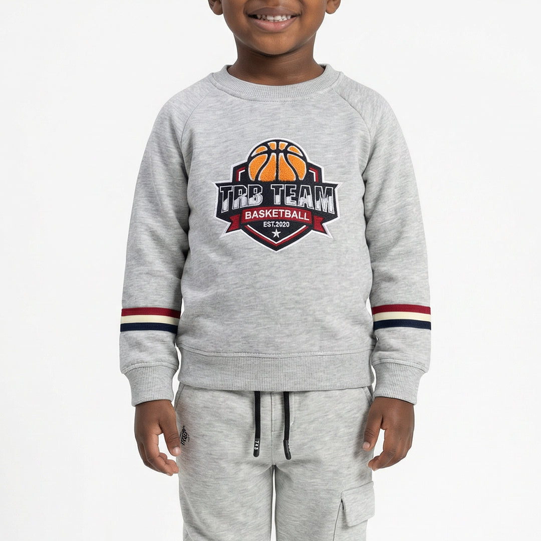 Grey Fleece Sweater