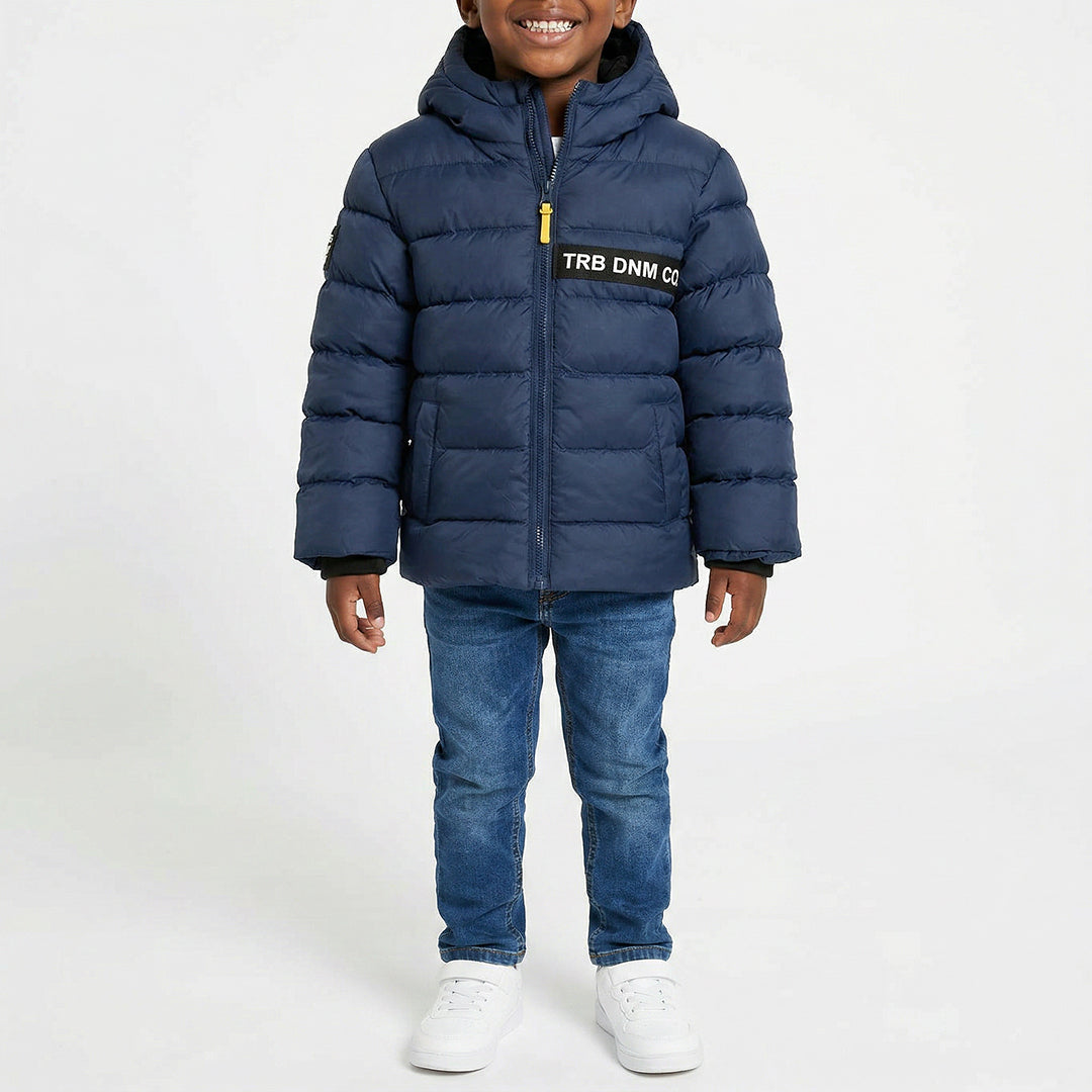 Navy Puffer Jacket