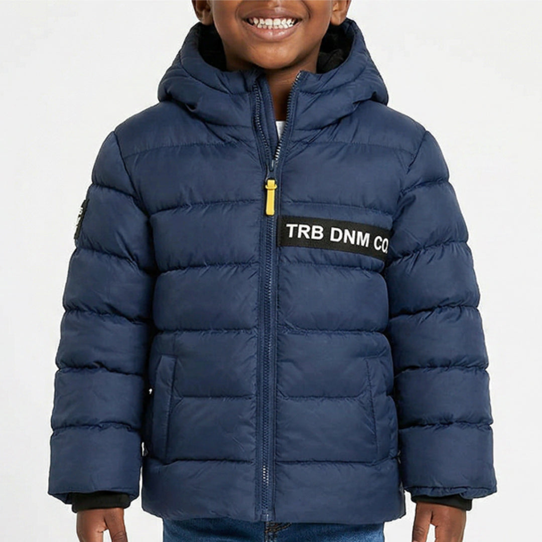 Navy Puffer Jacket