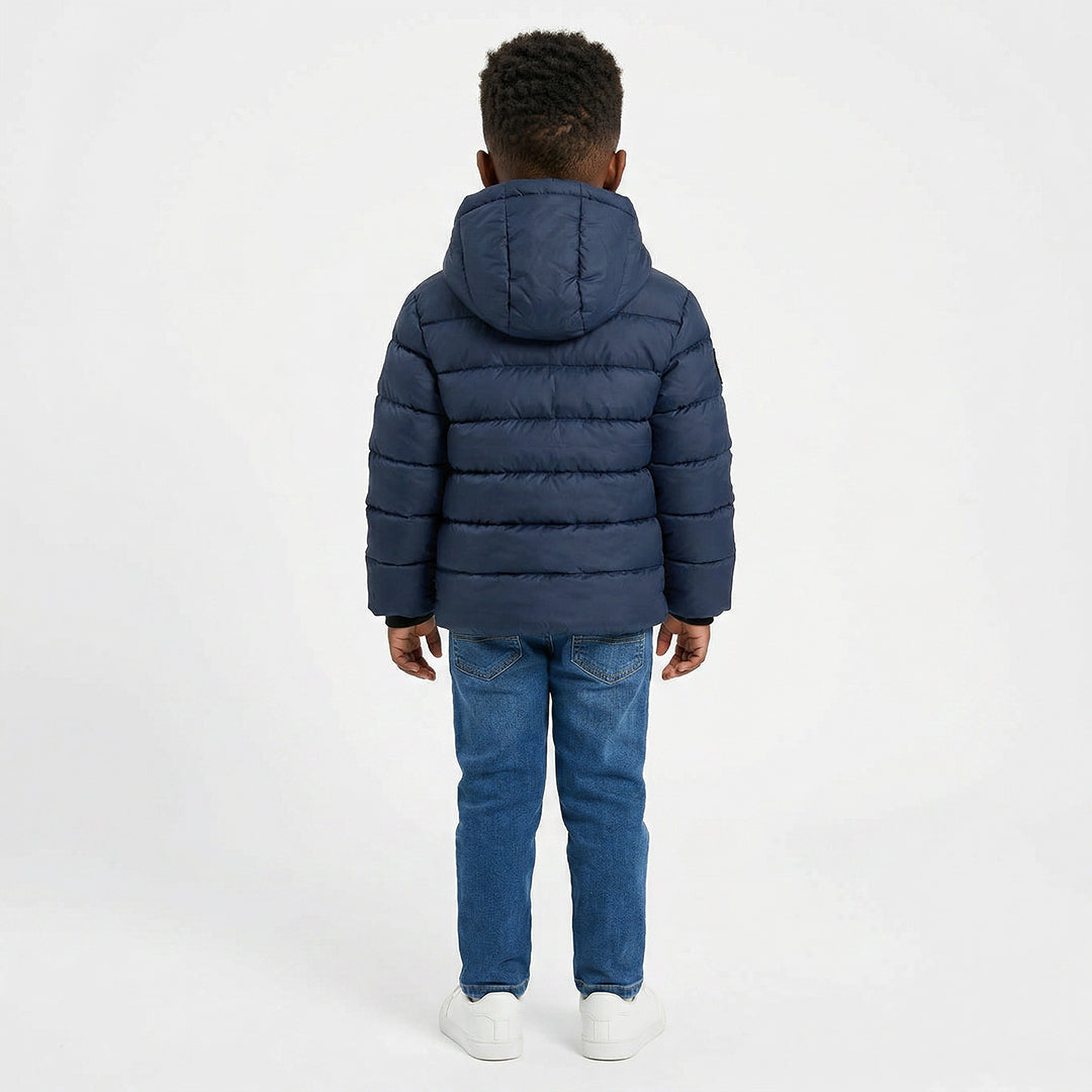 Navy Puffer Jacket