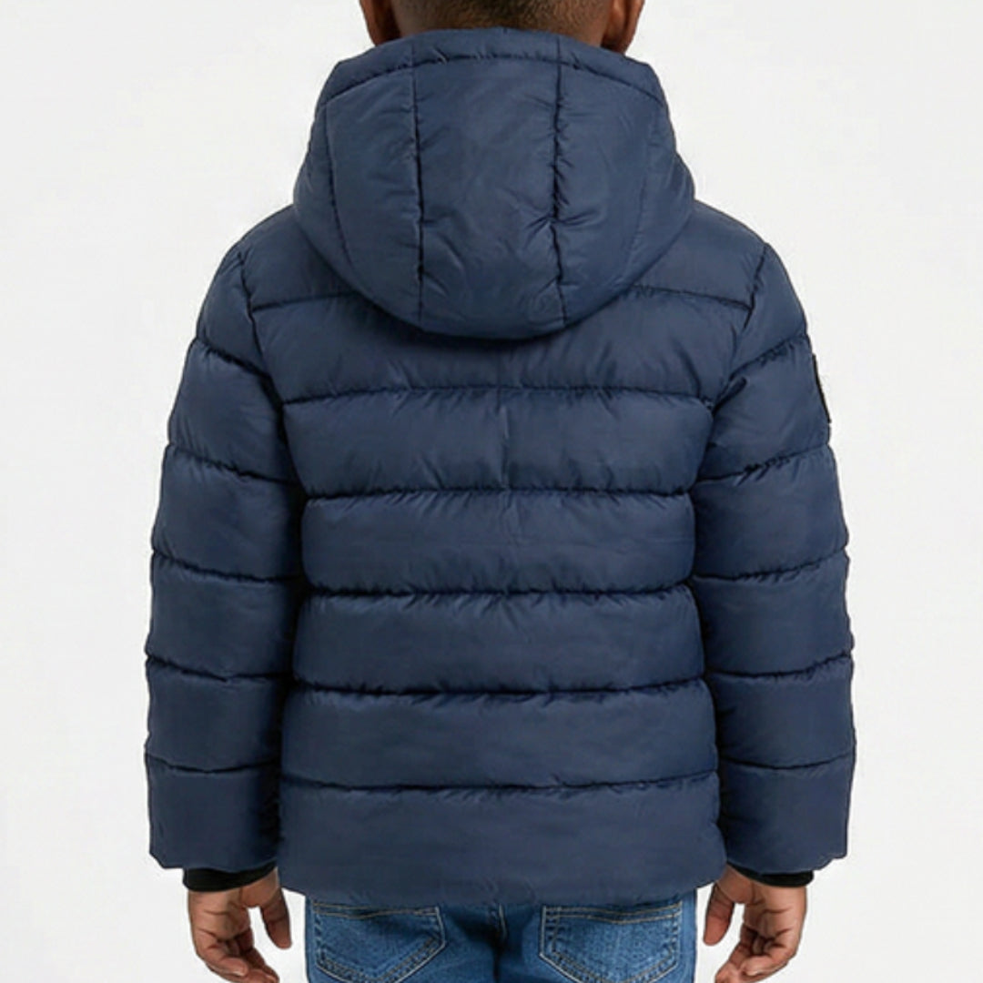 Navy Puffer Jacket